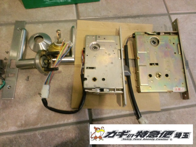 電気錠システムの修理・交換（戸田市の病院で電気錠の修理：オートロックが閉まらない！）