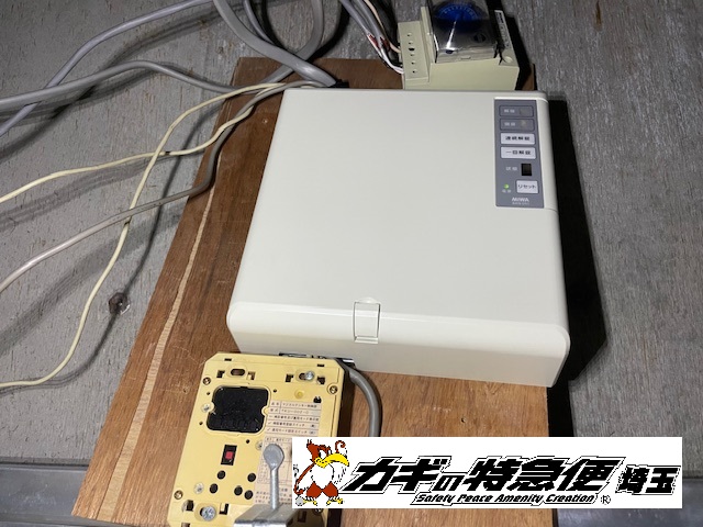 電気錠システムの修理・交換（法定停電の点検後に電気錠が閉まらない！鍵がかからない！エラー表示２　MIWA BAN-BS1/東京都練馬区の介護施設）